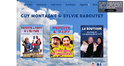 Desktop Screenshot of guymontagne.fr